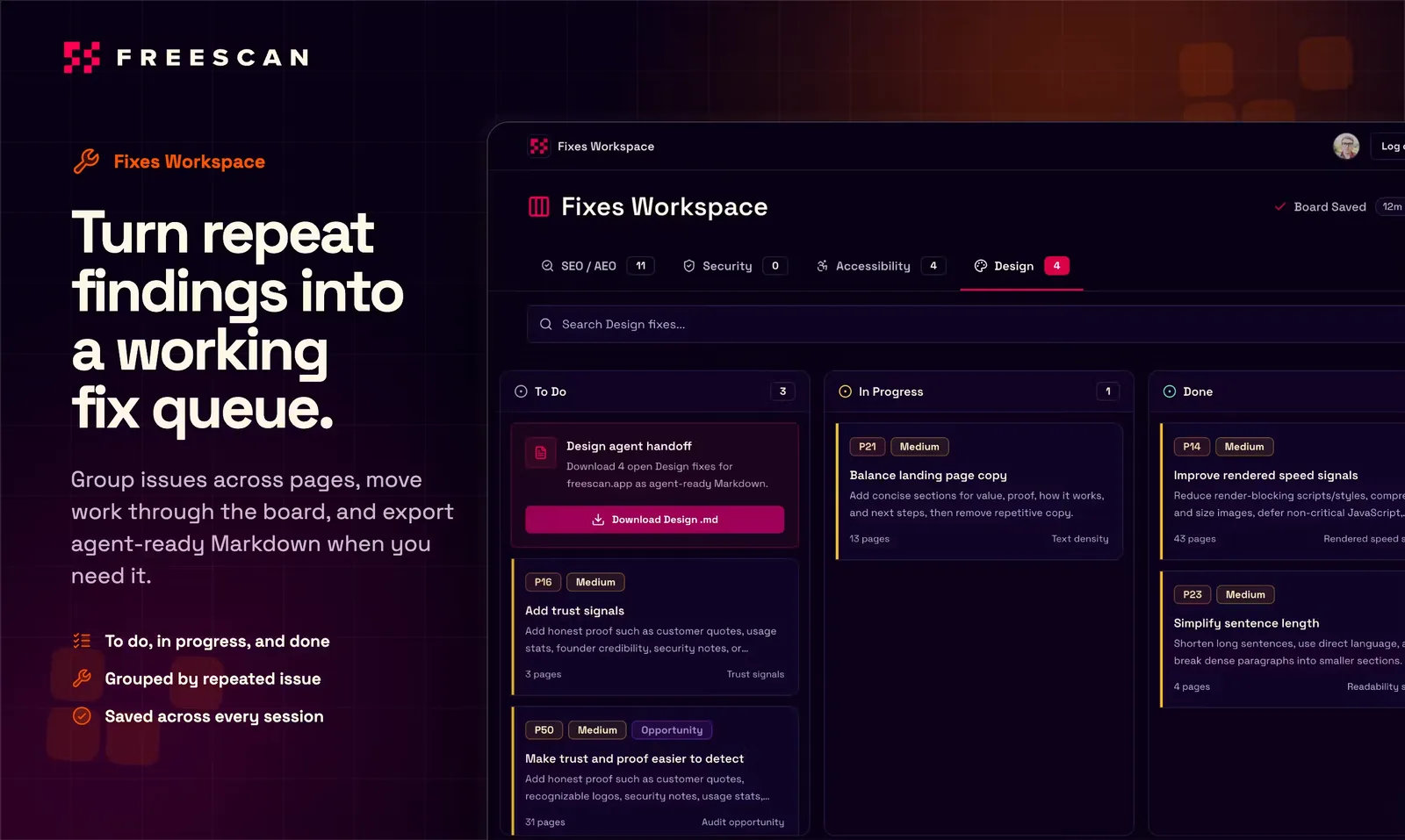 FreeScan screenshot